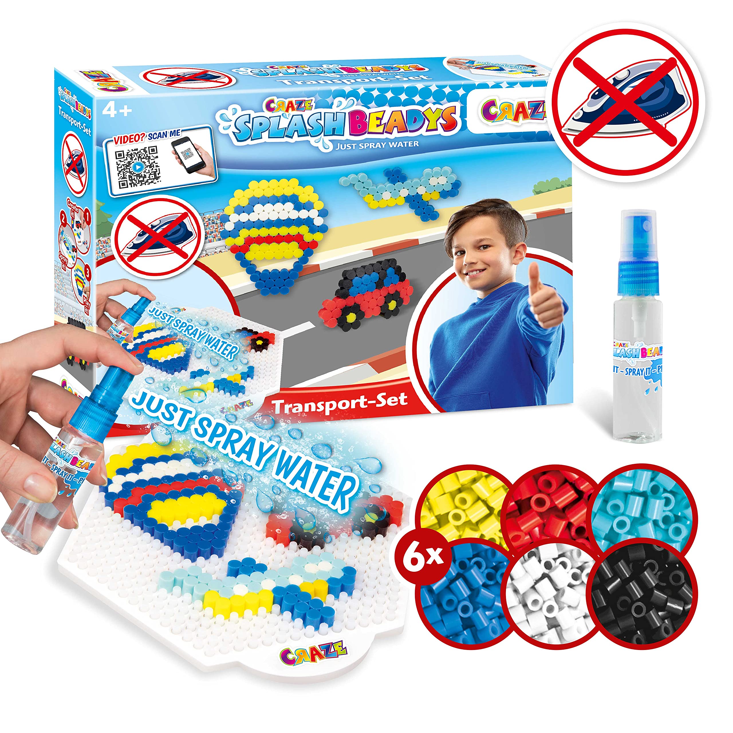 craze-splash-beadys-transport-set-32473-b-gelperlen-auto image 2