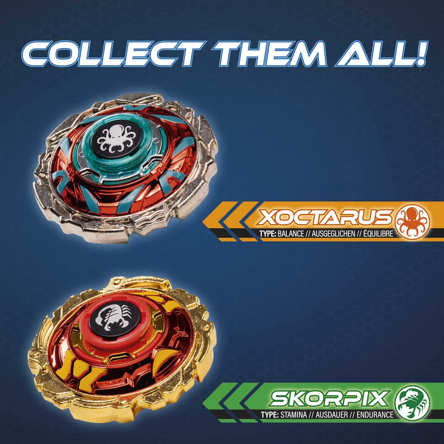 craze-blade-skorpix-xoctarus-evolution-kampfkreisel-duel-pack-metall image 4