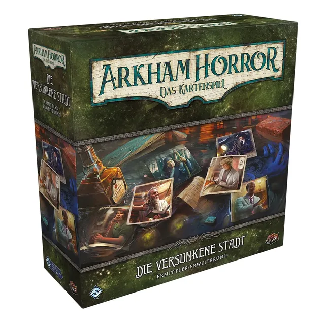 arkham-horror-das-kartenspiel-die-versunkene-stadt-ermittler-deutsch image 1