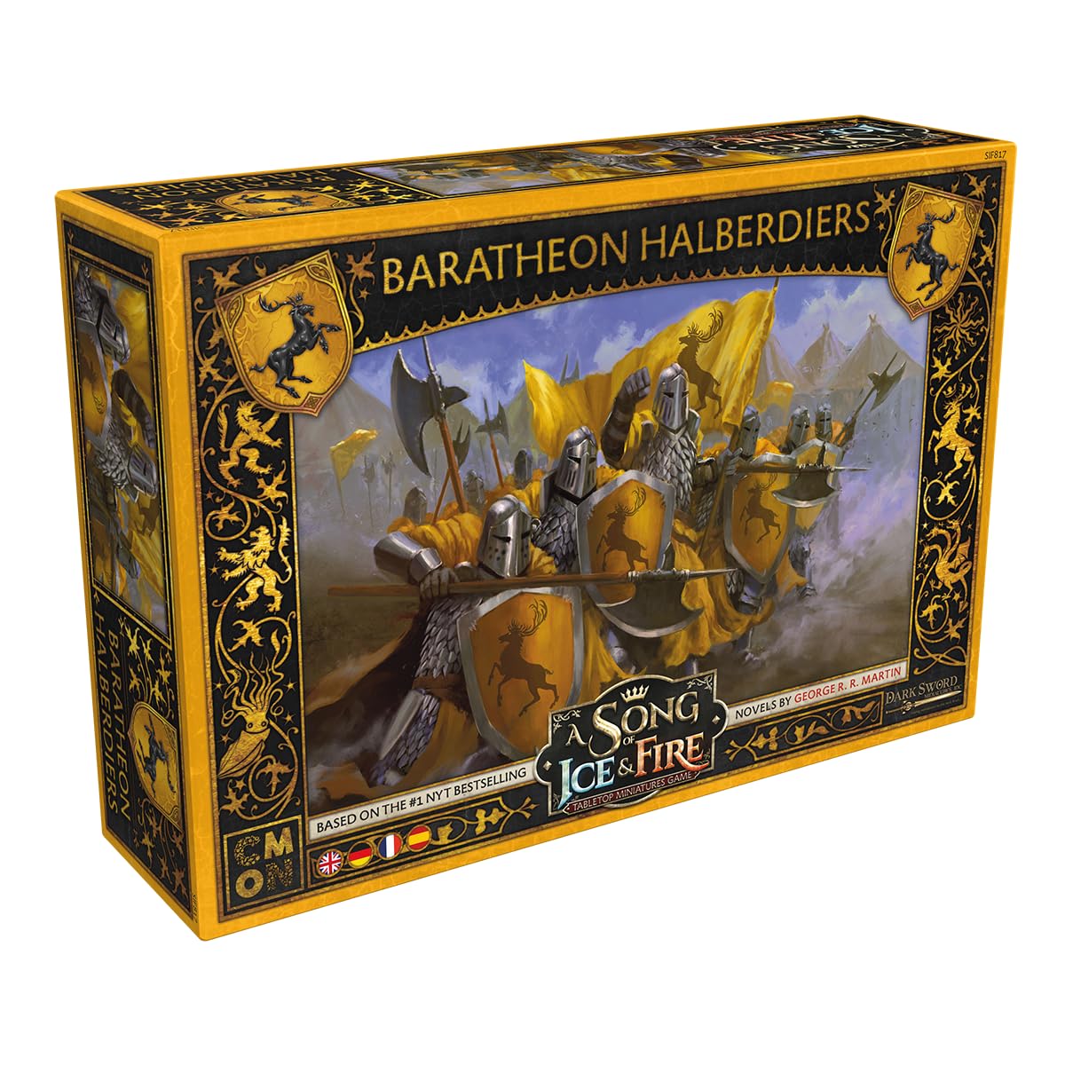 cmon-a-song-of-ice-fire-baratheon-hellebardiere-tabletop-deutsch image 1