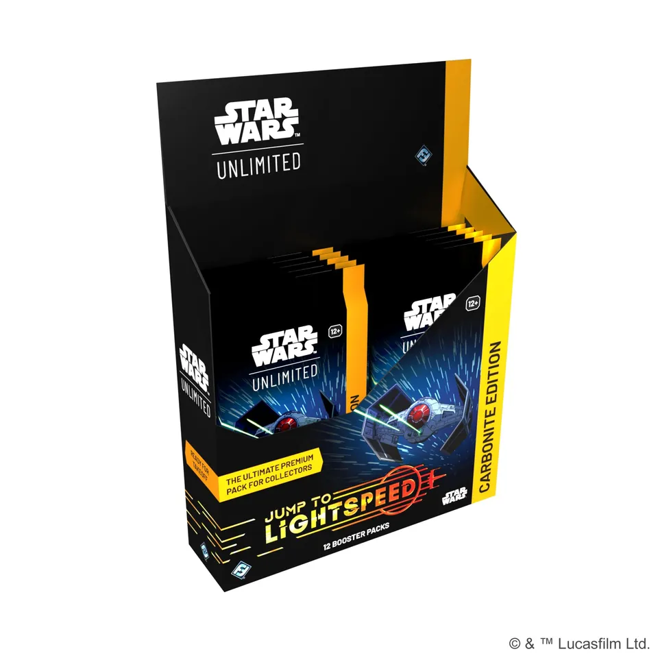 star-wars-unlimited-jump-to-lightspeed-carbonite-display-12-booster image 1