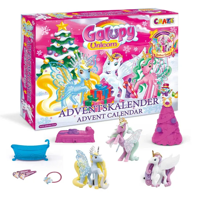 craze-galupy-unicorn-adventskalender-spielzeug-24-t-rchen image 1