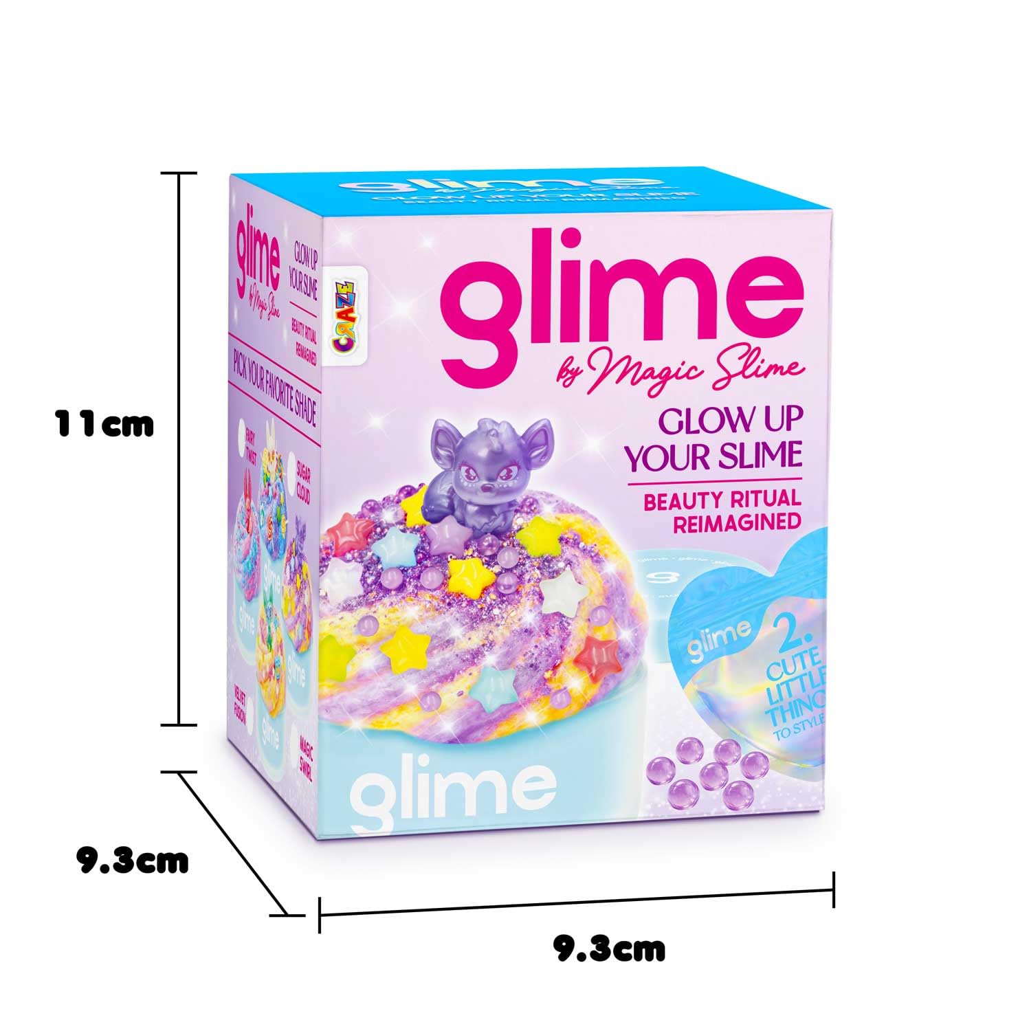 craze-magic-dough-glime-starter-pack-slime-set-mit-figur image 7