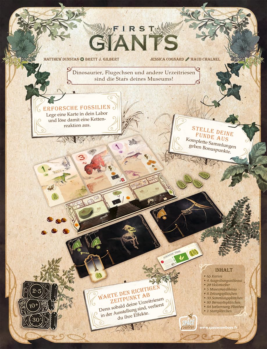asmodee-first-giants-familienspiel-strategie-dinosaurier-museum-deutsch image 4