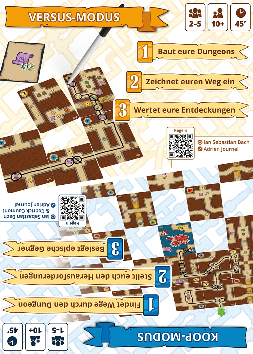 map-masters-strategisches-kennerspiel-dungeon-deckbau-deutsch image 4