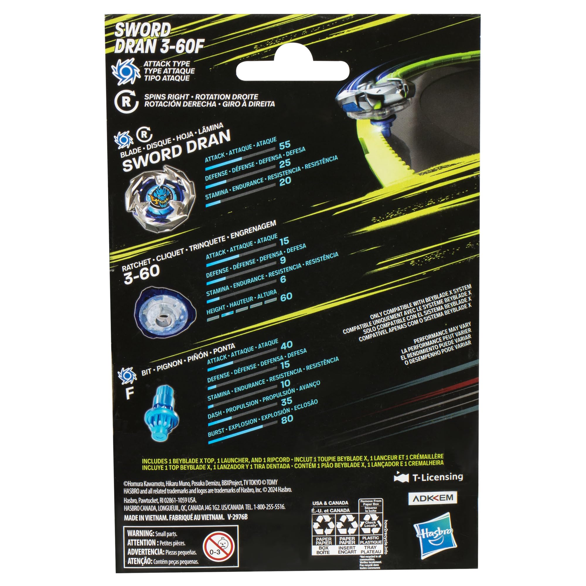 beyblade-x-sword-dran-3-60f-starter-pack-kreisel-angriff image 5