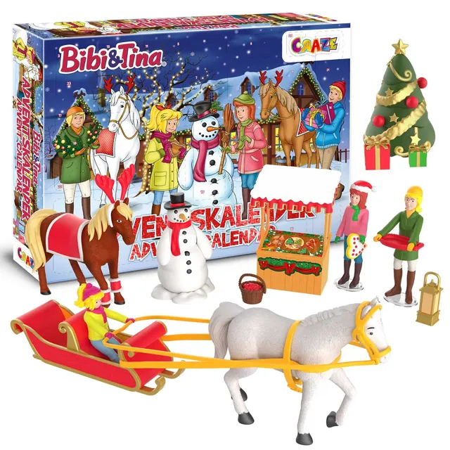 craze-bibi-tina-adventskalender-weihnachtsmarkt-24-teilig-ab-3-jahren image 1