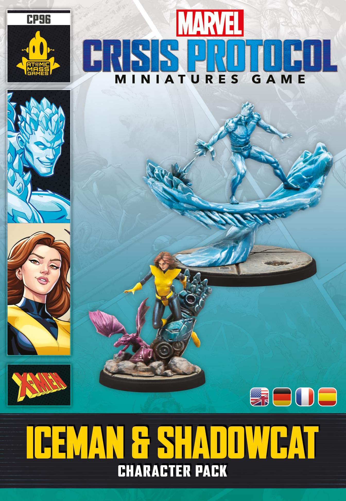 asmodee-marvel-crisis-protocol-iceman-shadowcat-character-pack-x-men image 2