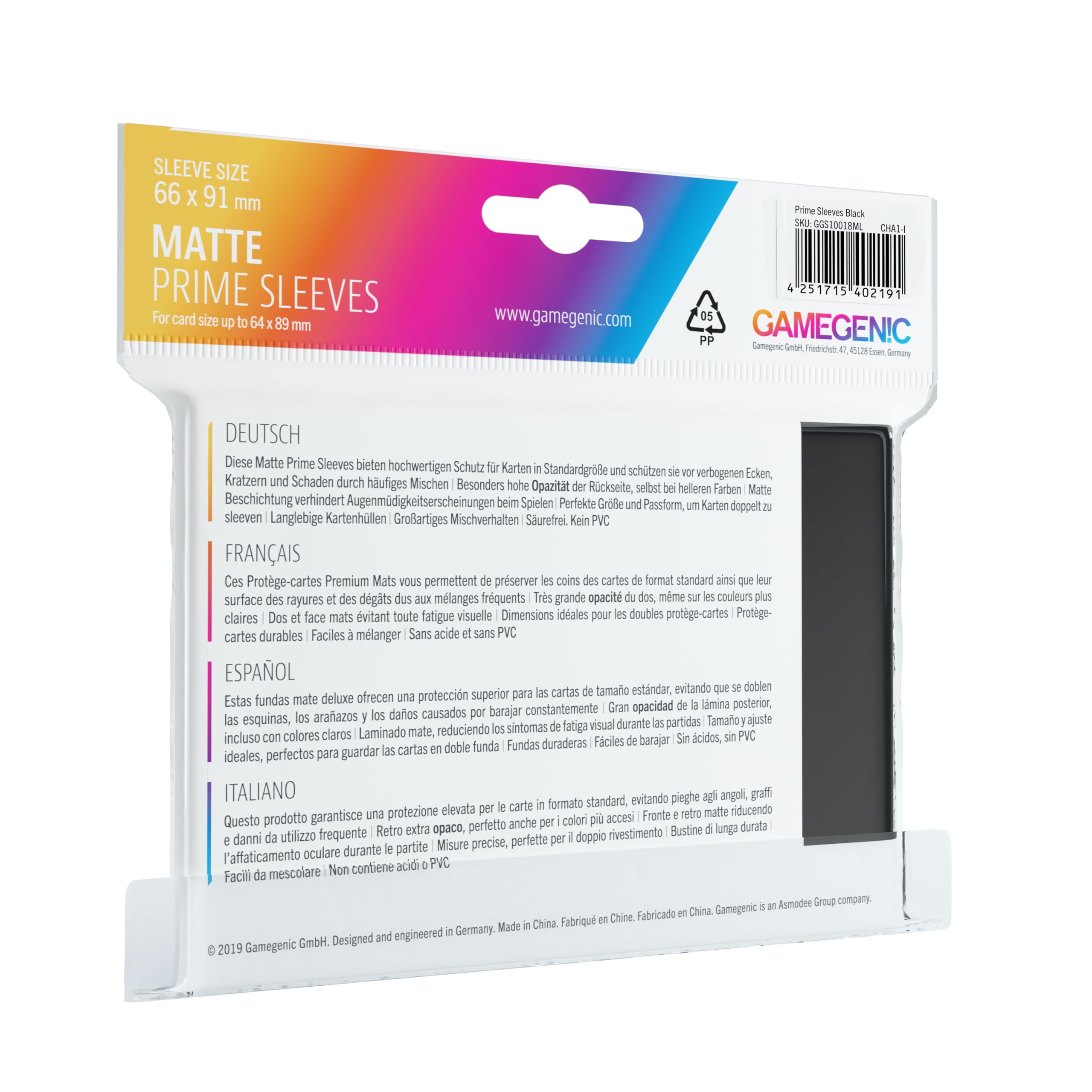 gamegenic-matte-prime-sleeves-kartenh-llen-schwarz-100-matt image 4