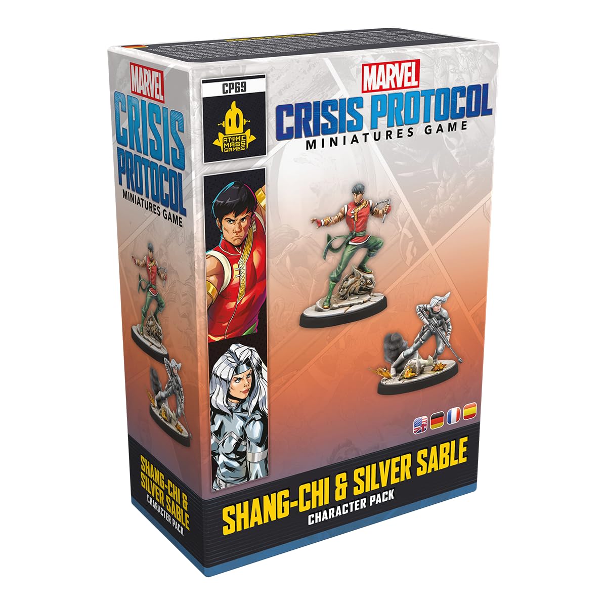marvel-crisis-protocol-shang-chi-silver-sable-character-pack image 1