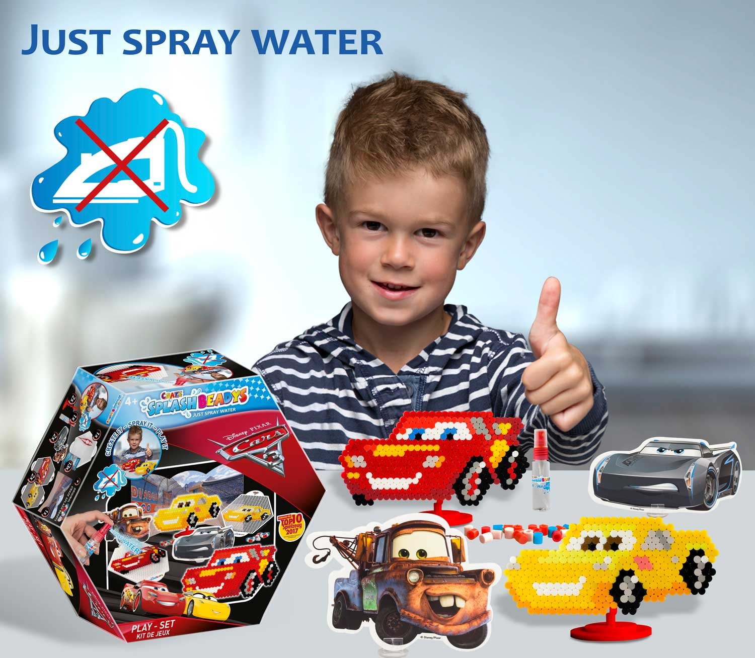 craze-splash-beadys-cars-play-set-wasserperlen-bastelset image 8