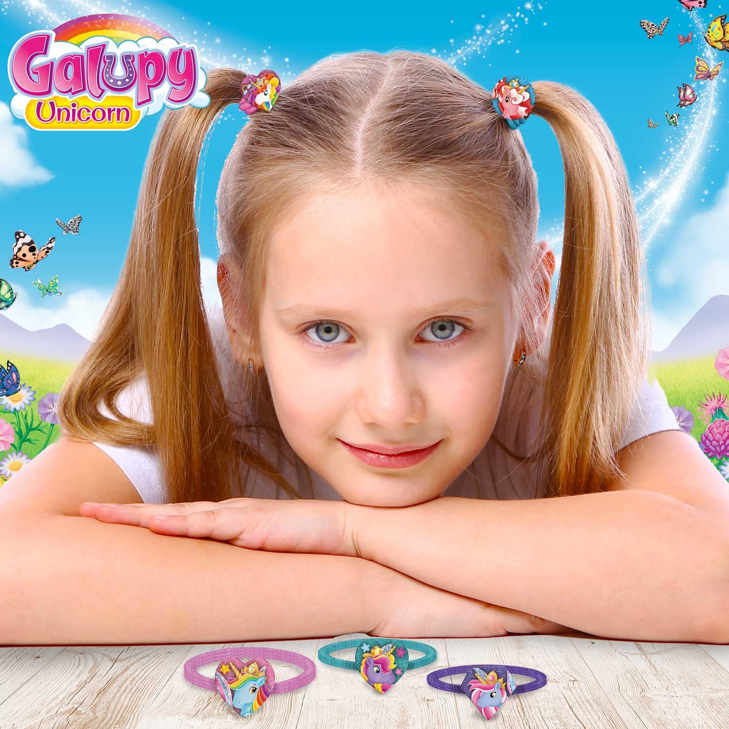 craze-galupy-unicorn-haargummis-m-dchen-40er-bunt image 3