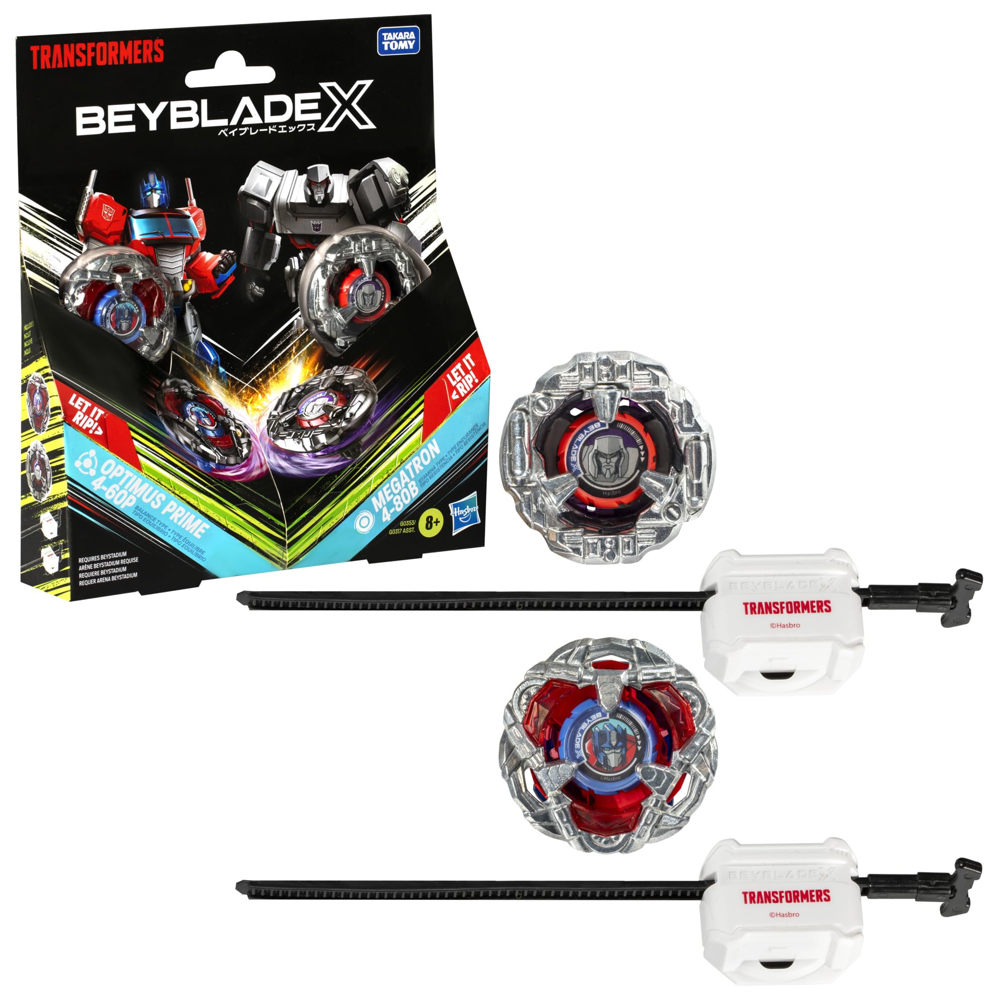 beyblade-x-optimus-primal-3-60f-vs-starscream-kreisel-multipack image 5