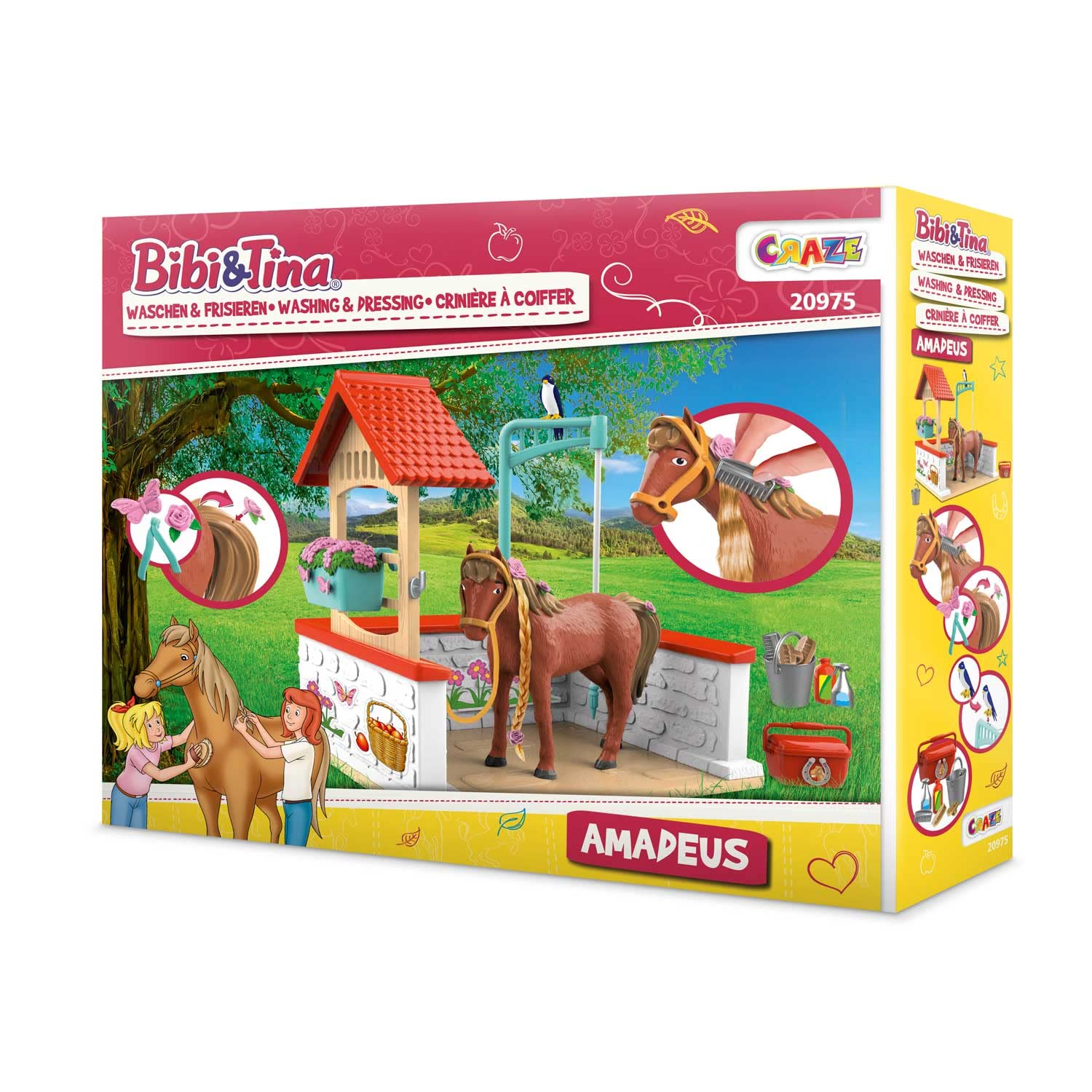 craze-bibi-und-tina-reiterhof-waschplatz-spielset-amadeus-ab-3-jahre image 2