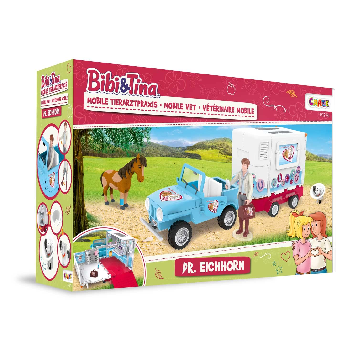 craze-galupy-bibi-tina-spielset-mobile-tierarzt-station-dr-eichhorn image 2