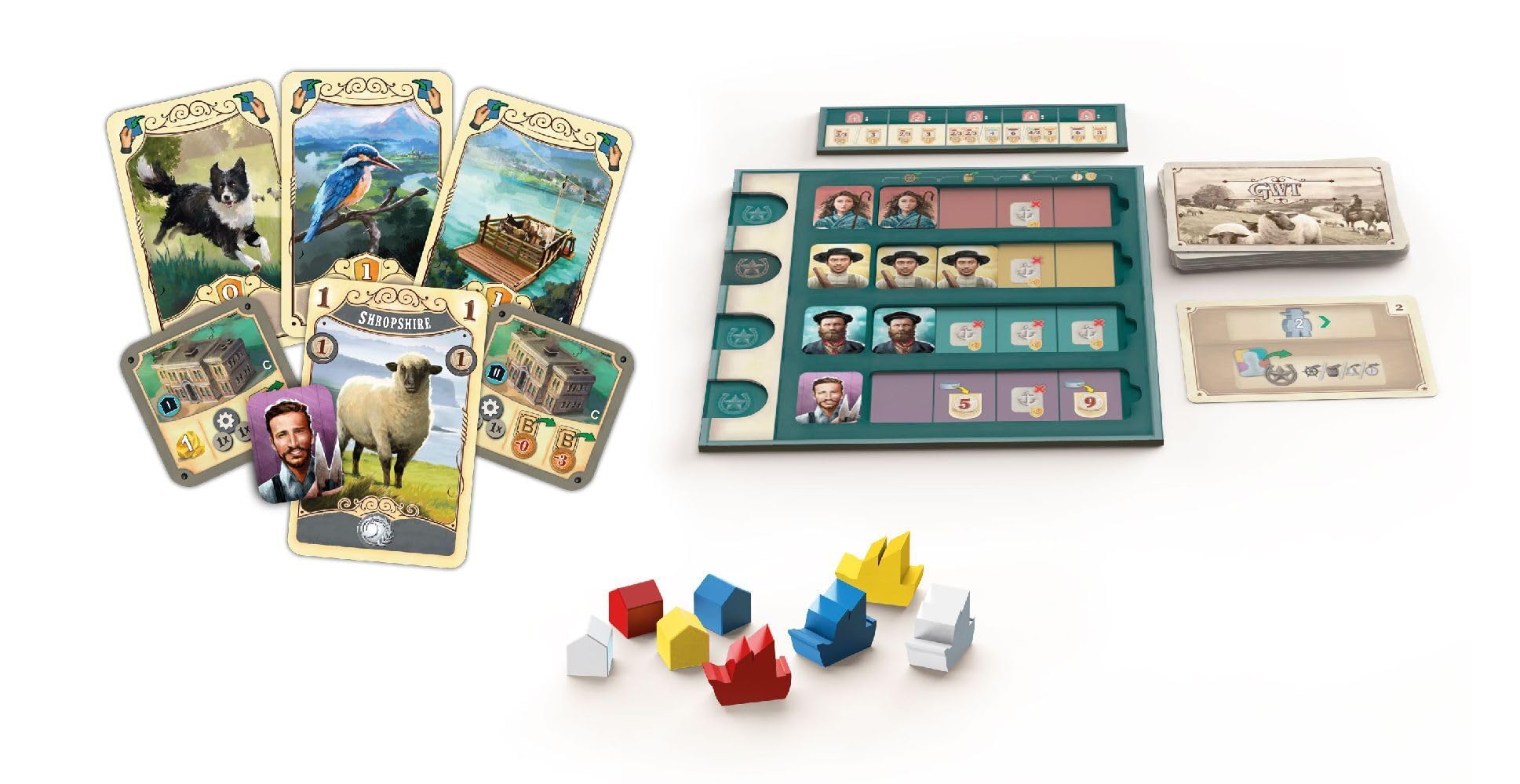 eggertspiele-great-western-trail-neuseeland-brettspiel-deutsch image 5