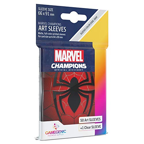 gamegenic-marvel-champions-art-sleeves-spider-man-51-stk image 4