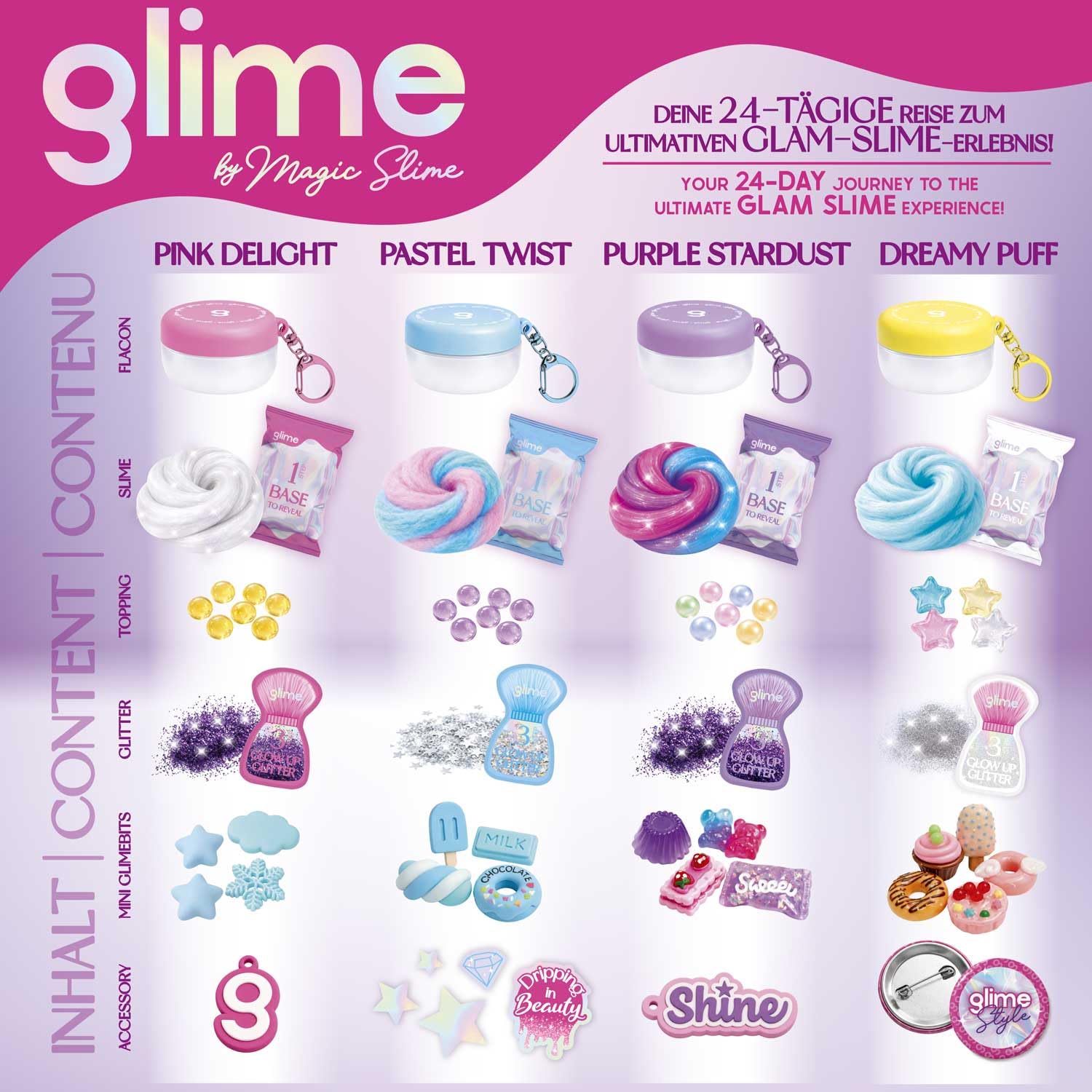 craze-magic-dough-glime-adventskalender-2026-slime-24-t-rchen image 6