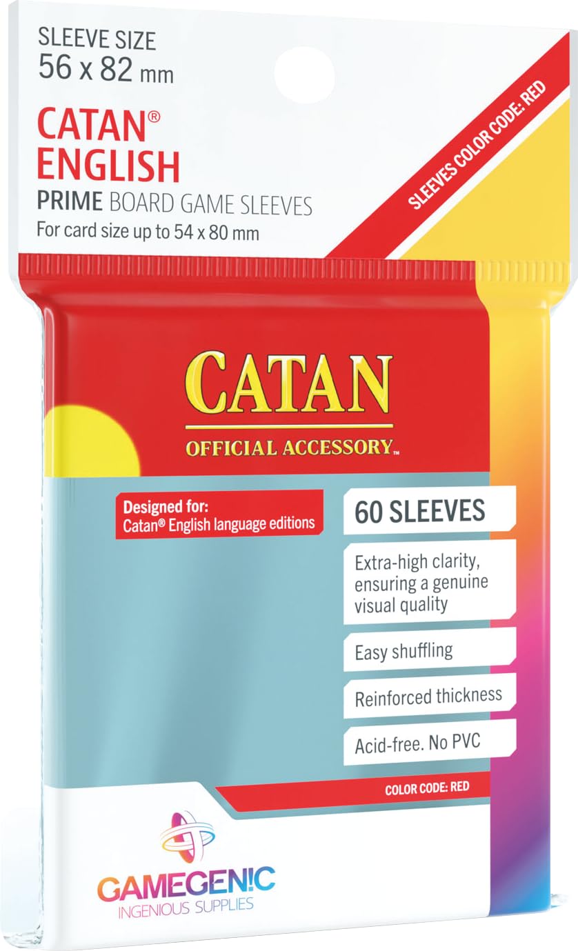 gamegenic-prime-catan-sized-sleeves-60-kartenh-llen-56x82 image 1