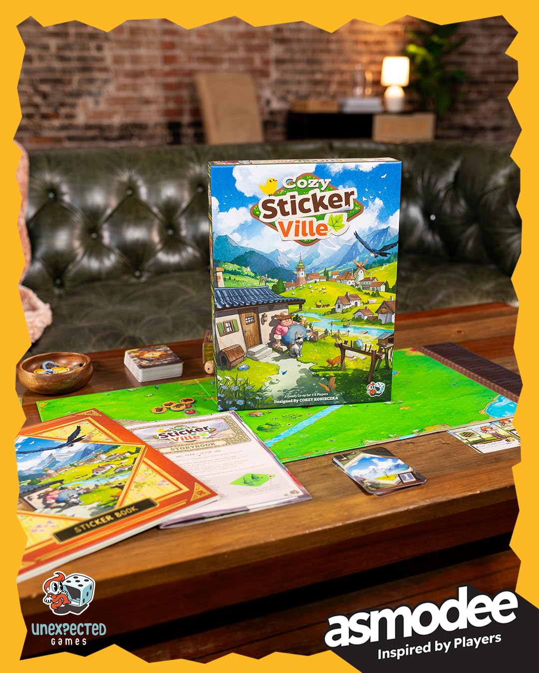 asmodee-cozy-stickerville-brettspiel-deutsch-kooperativ image 6
