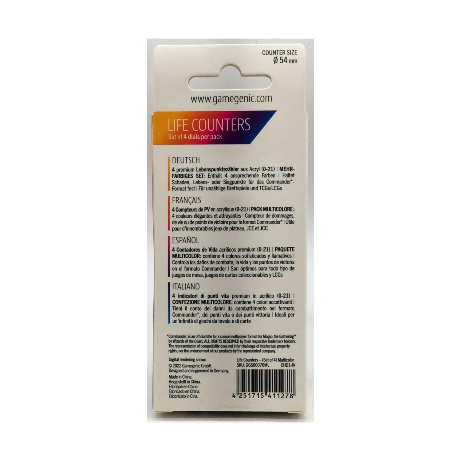 gamegenic-life-counters-set-4-single-dials-acryl-z-hler image 3