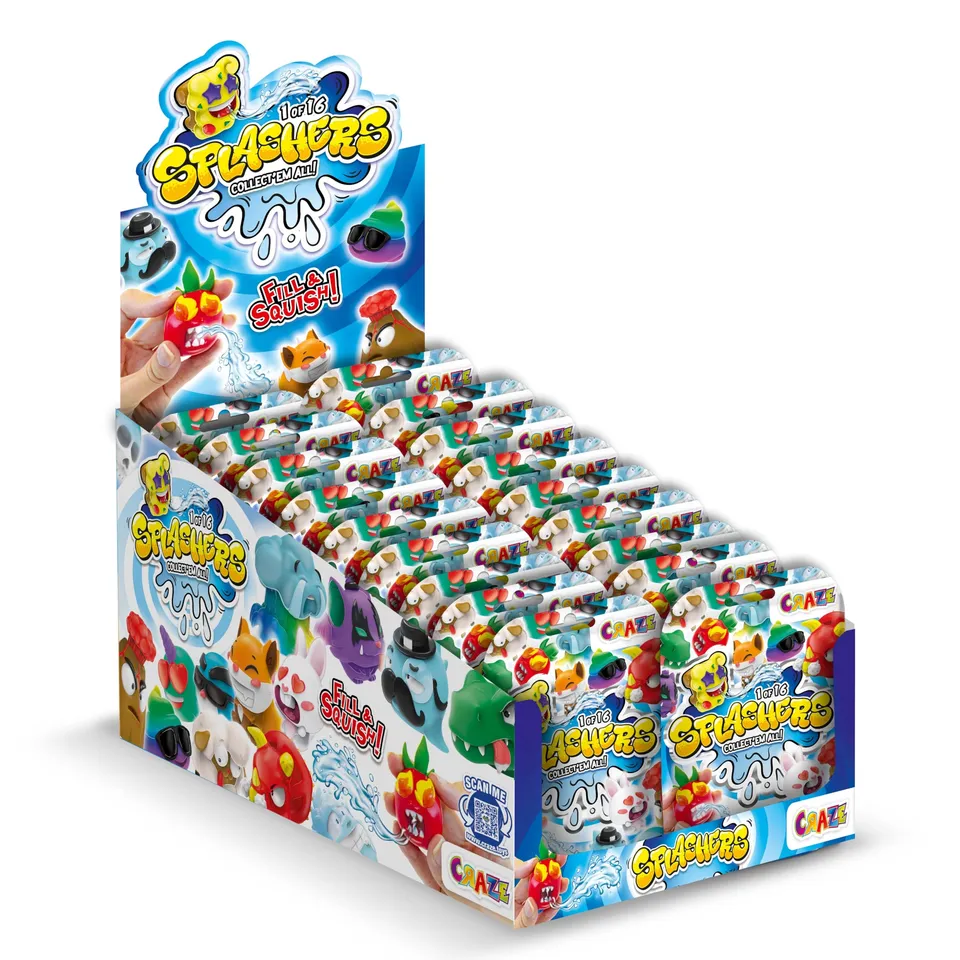 craze-splashers-wasserspritztiere-18er-pack-badewannenspielzeug image 1
