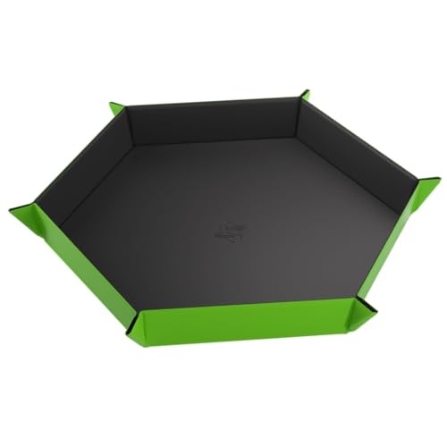 gamegenic-magnetic-dice-tray-hexagonal-w-rfelschale-schwarz-gr-n image 7