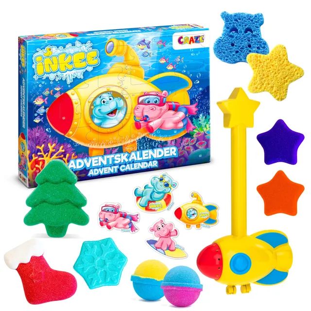 craze-inkee-bath-fun-adventskalender-badebomben-24-t-rchen image 1