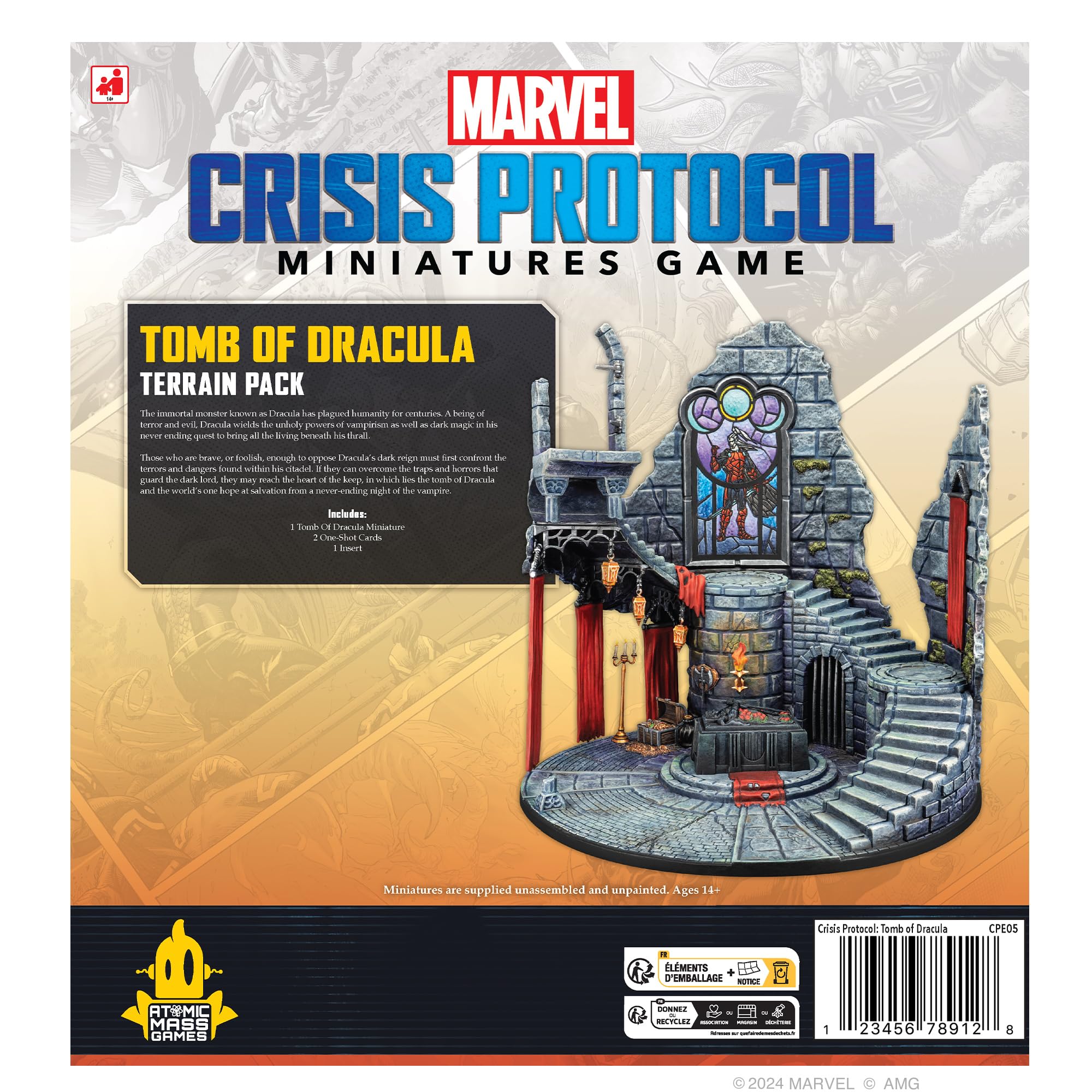 marvel-crisis-protocol-tomb-of-dracula-terrain-pack-gel-nde image 2