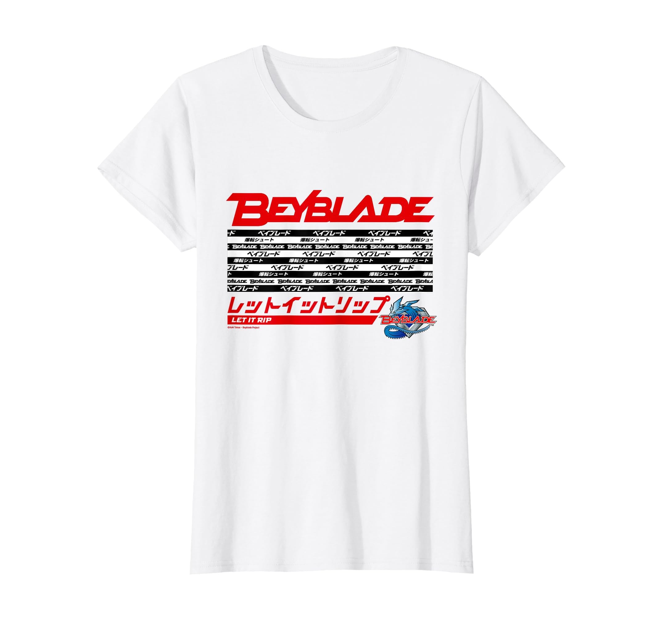 beyblade-let-it-rip-t-shirt-spruch-herren-damen image 5