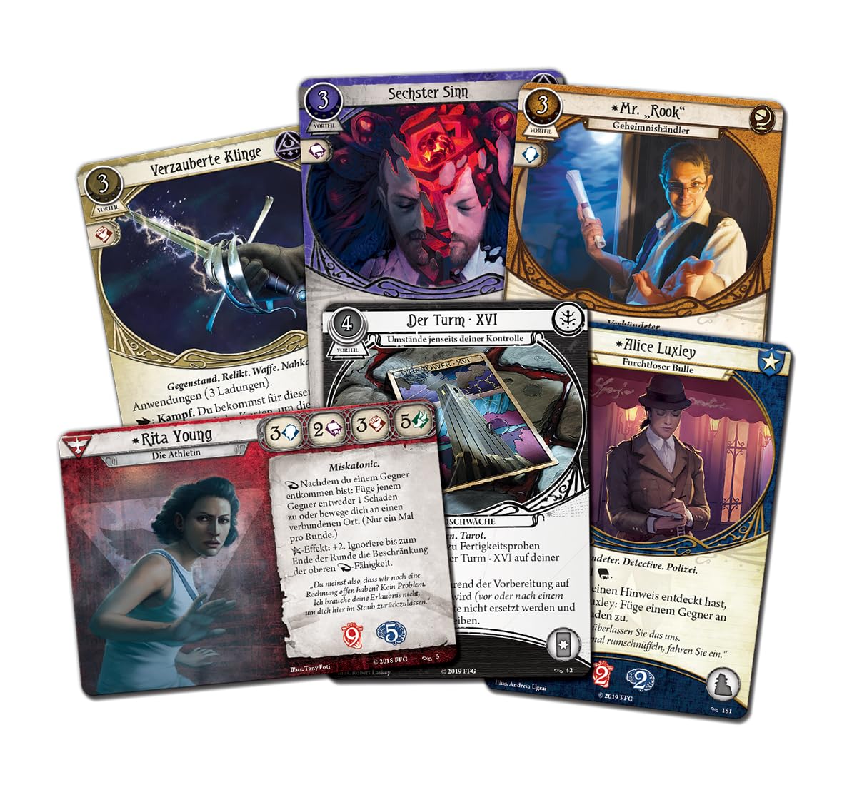 fantasy-flight-arkham-horror-lcg-gebrochener-kreis-ermittler-kartenspiel-deutsch image 5