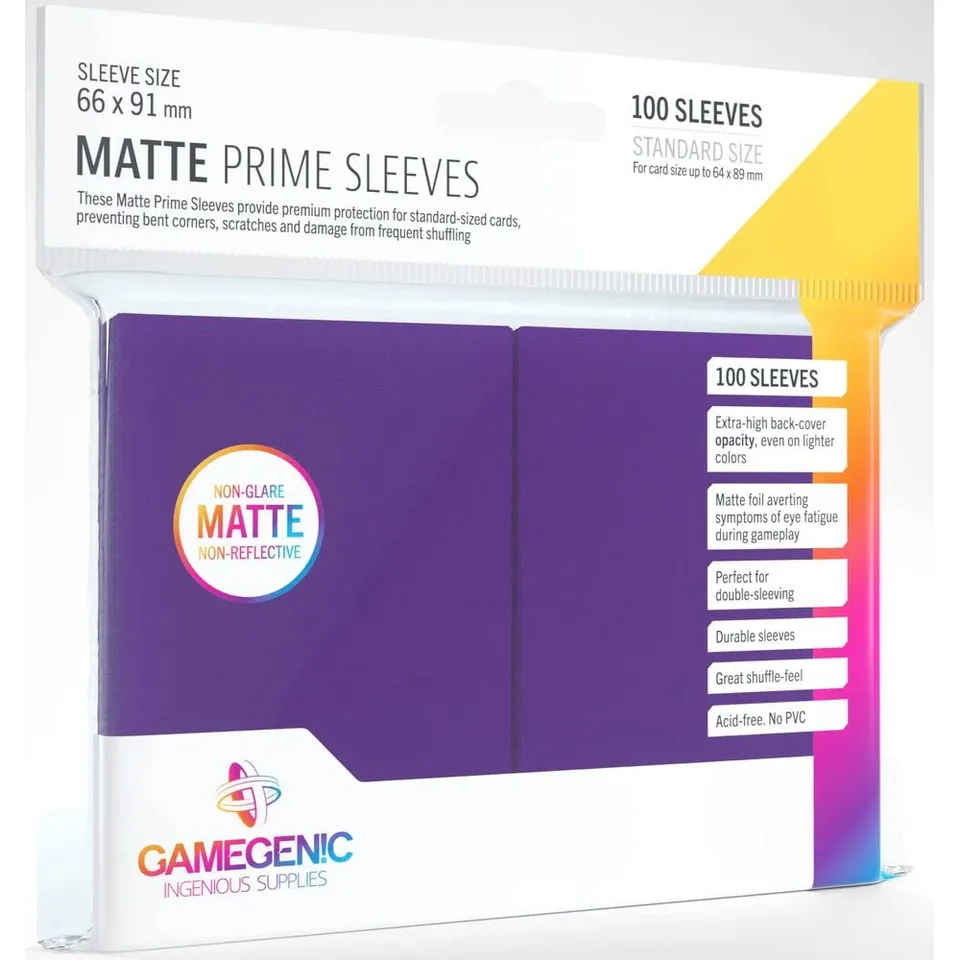 gamegenic-matte-prime-sleeves-violett-100-kartenh-llen image 1