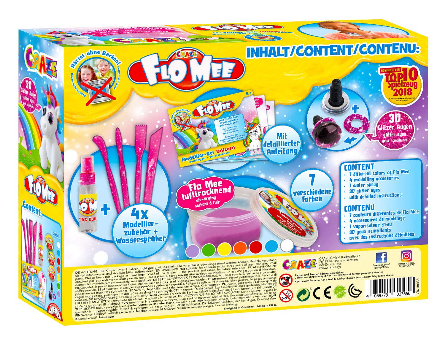craze-magic-dough-flo-mee-knete-einhorn-set-wasserbasis image 3