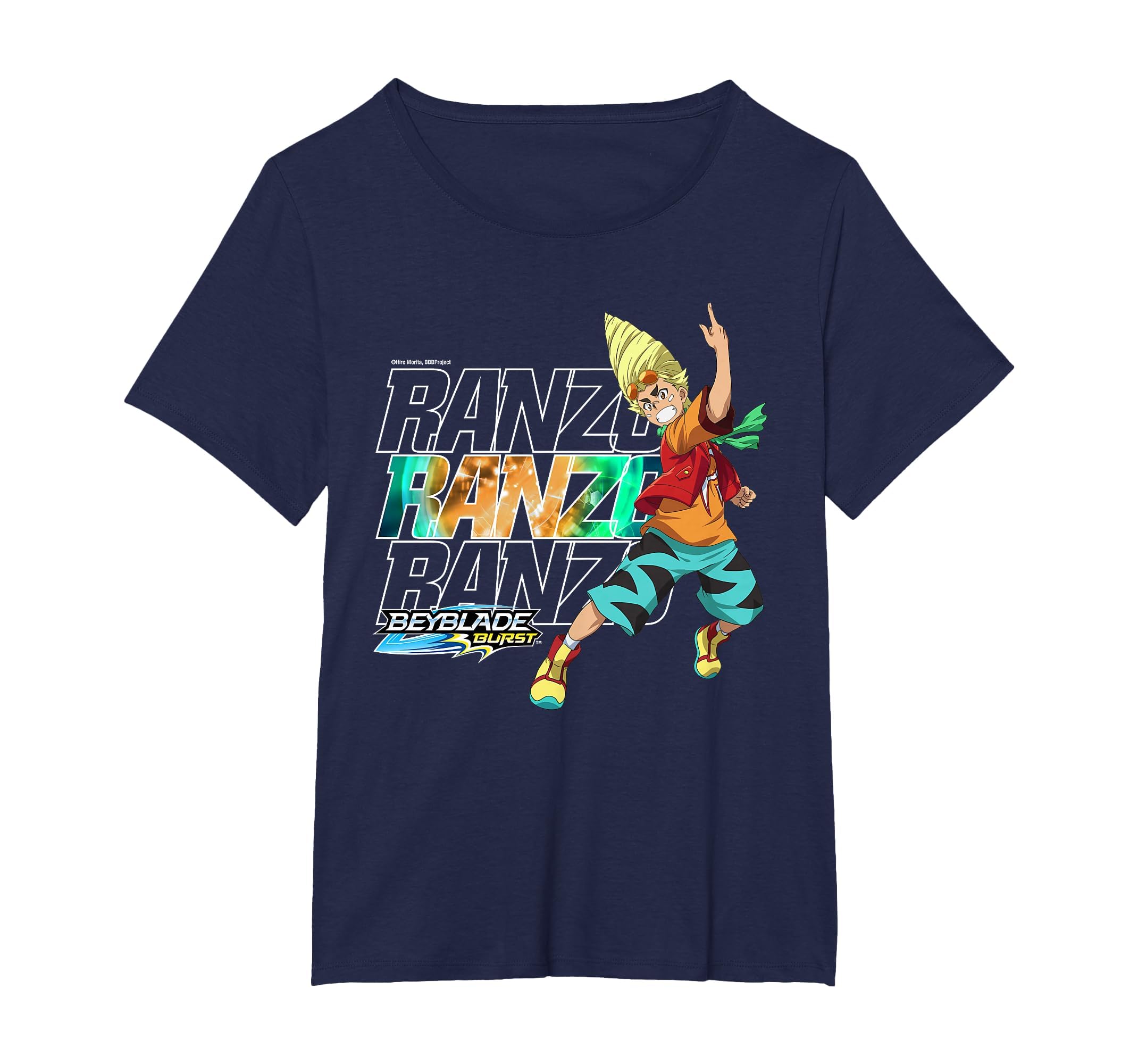 beyblade-burst-quaddrive-ranzo-t-shirt-schwarz-herren image 7