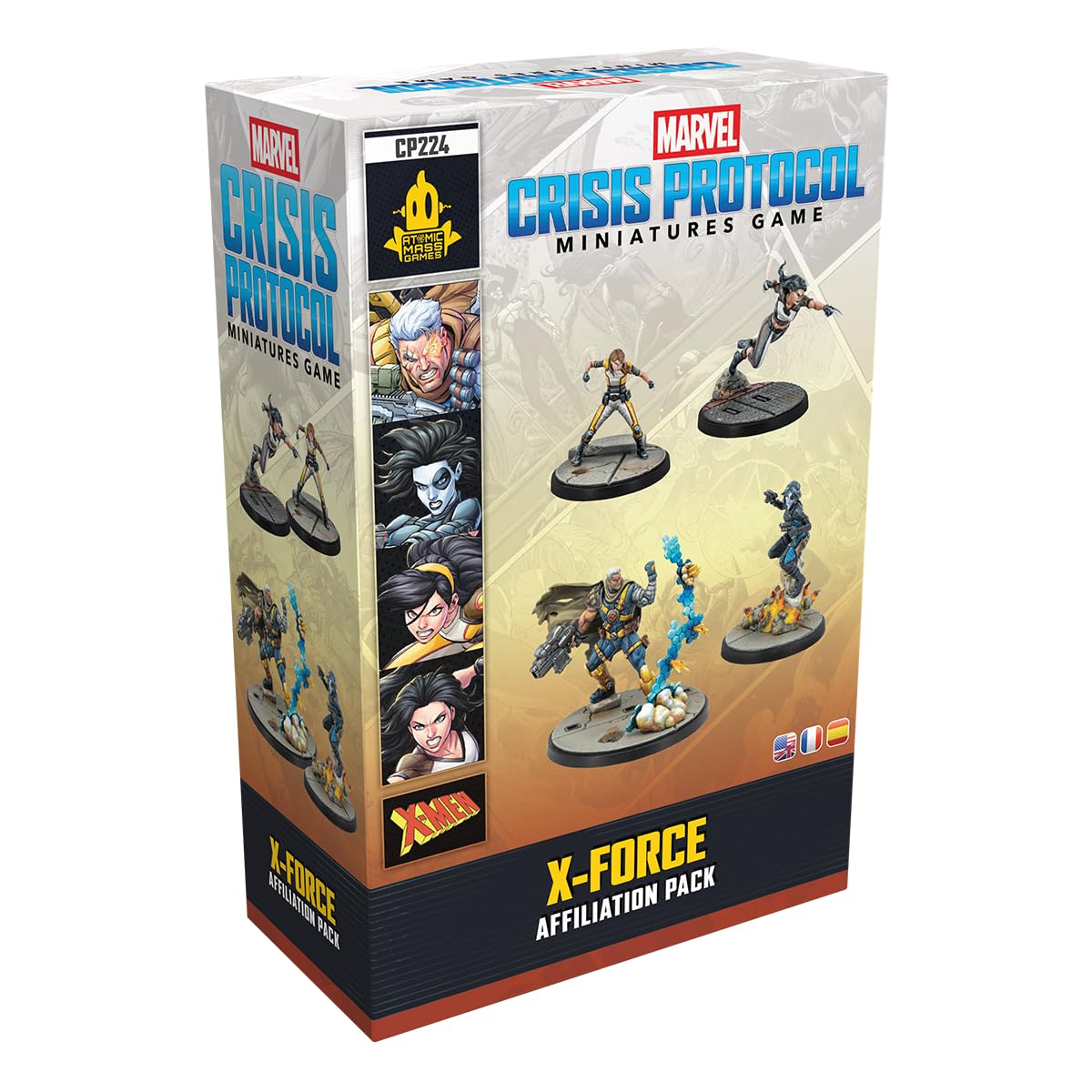 marvel-crisis-protocol-x-force-affiliation-pack-figuren image 1