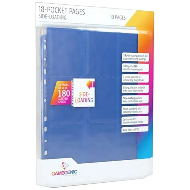 gamegenic-sideloading-18-pocket-pages-sammelkartenh-llen-blau image 1