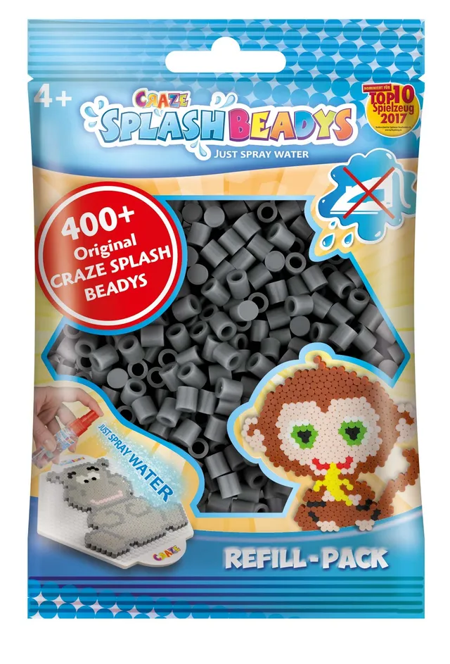 craze-splash-beadys-refill-wasserperlen-grau-400-st-ck image 1