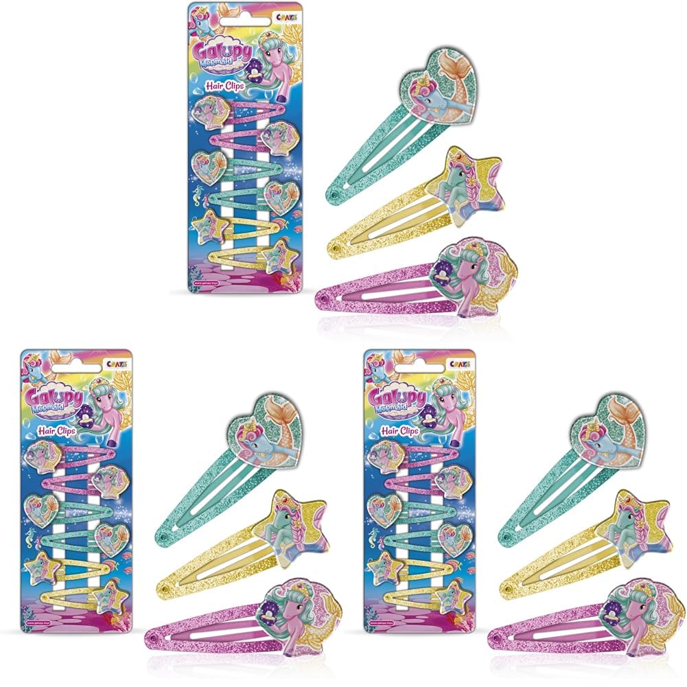 craze-galupy-unicorn-haarspangen-6-st-ck-einhorn-3-designs image 7