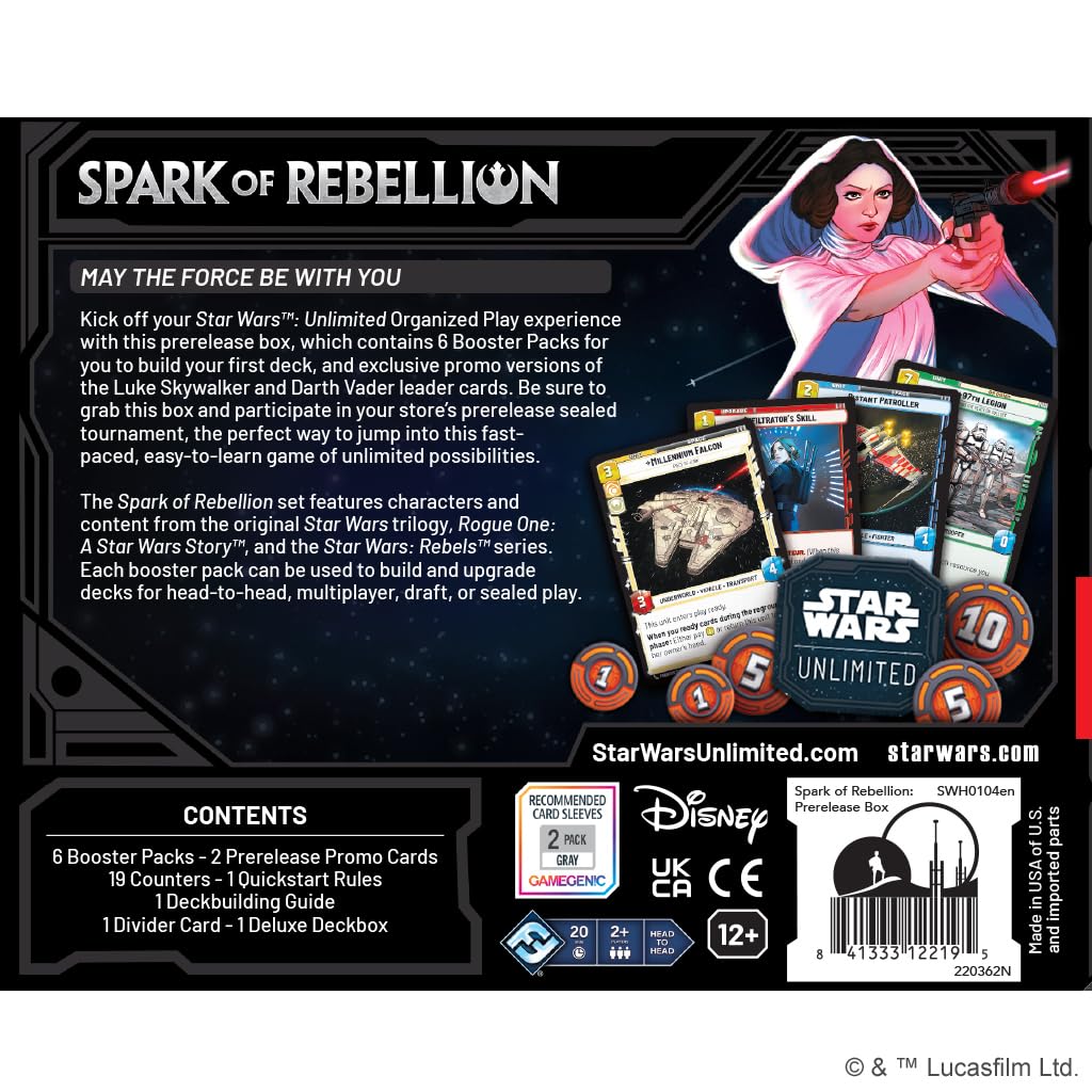 star-wars-unlimited-spark-of-rebellion-prerelease-box-tcg image 5