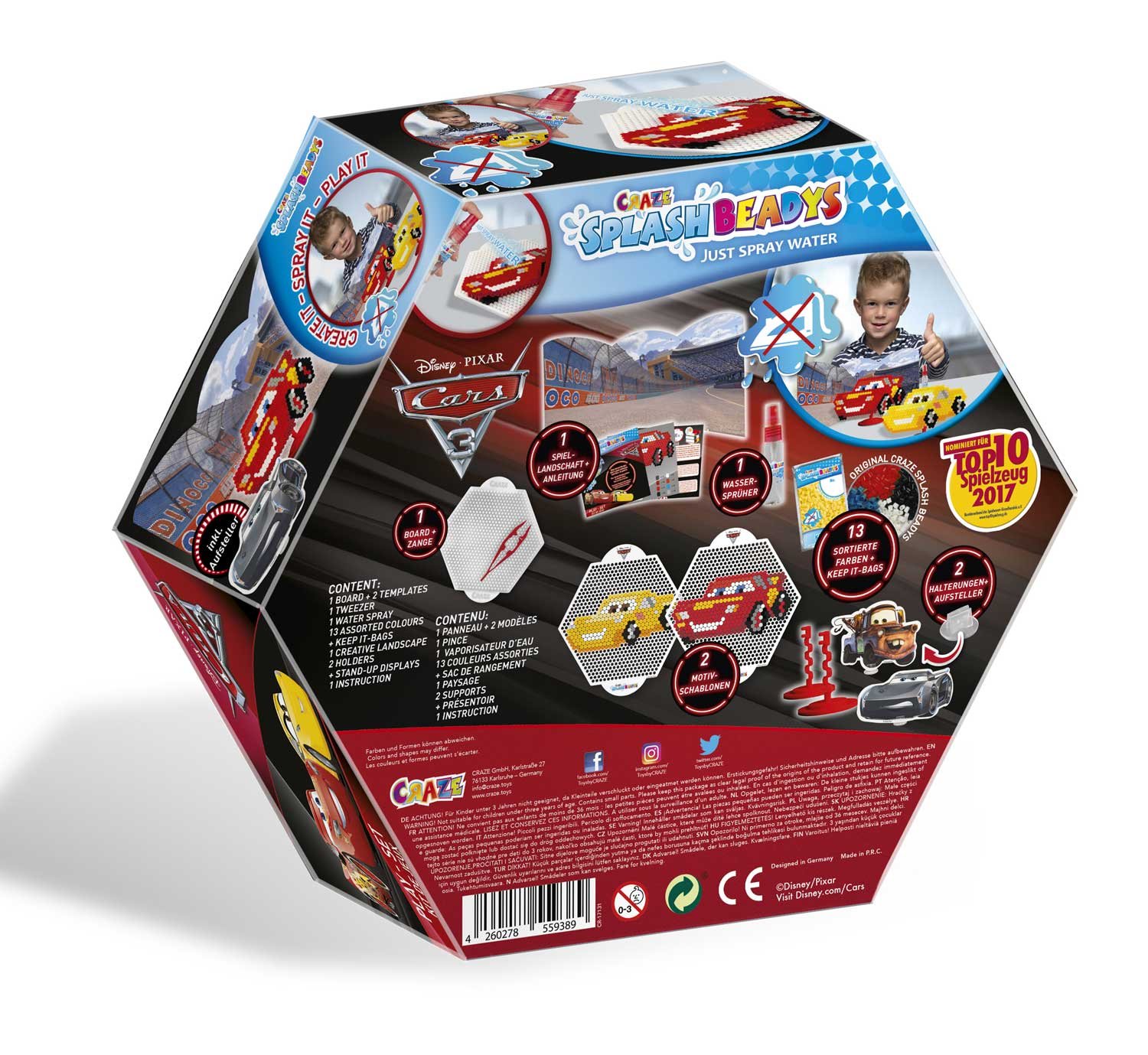craze-splash-beadys-cars-play-set-wasserperlen-bastelset image 3