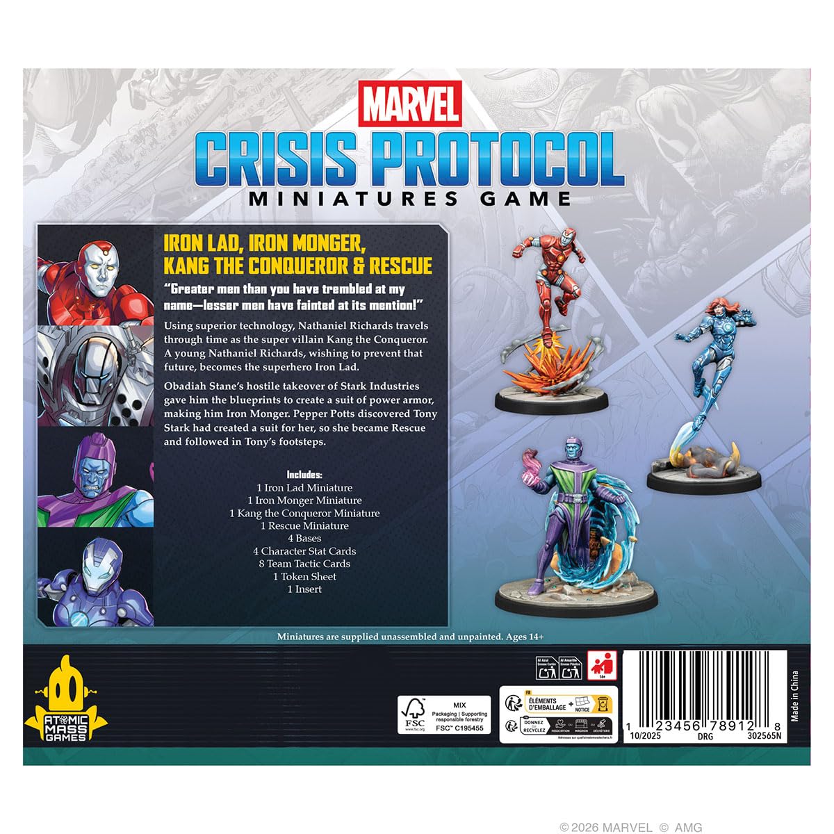 marvel-crisis-protocol-iron-lad-kang-rescue-charakterpack image 2