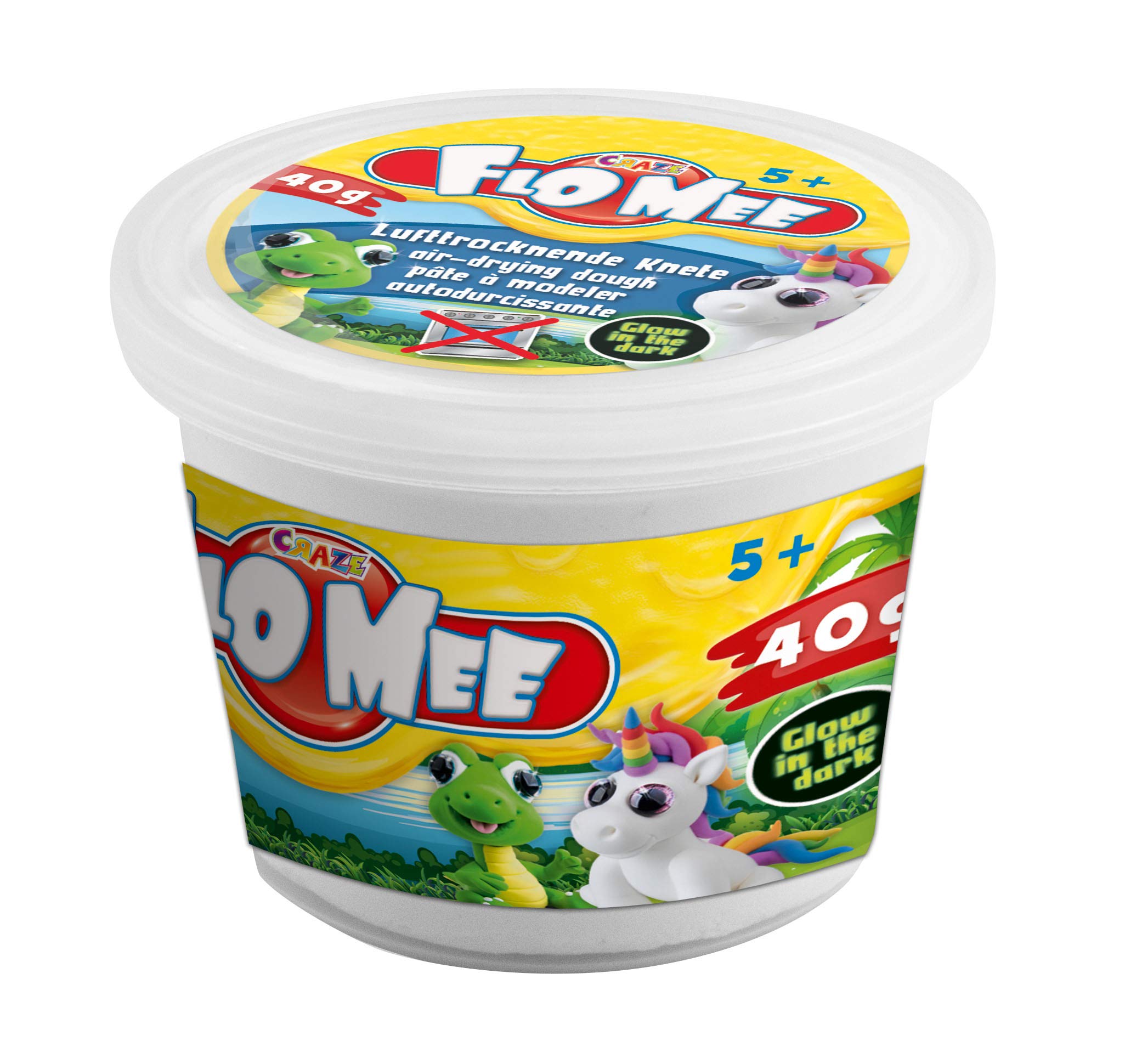 craze-flomee-modelliermasse-knete-rot-40-g-dose image 5