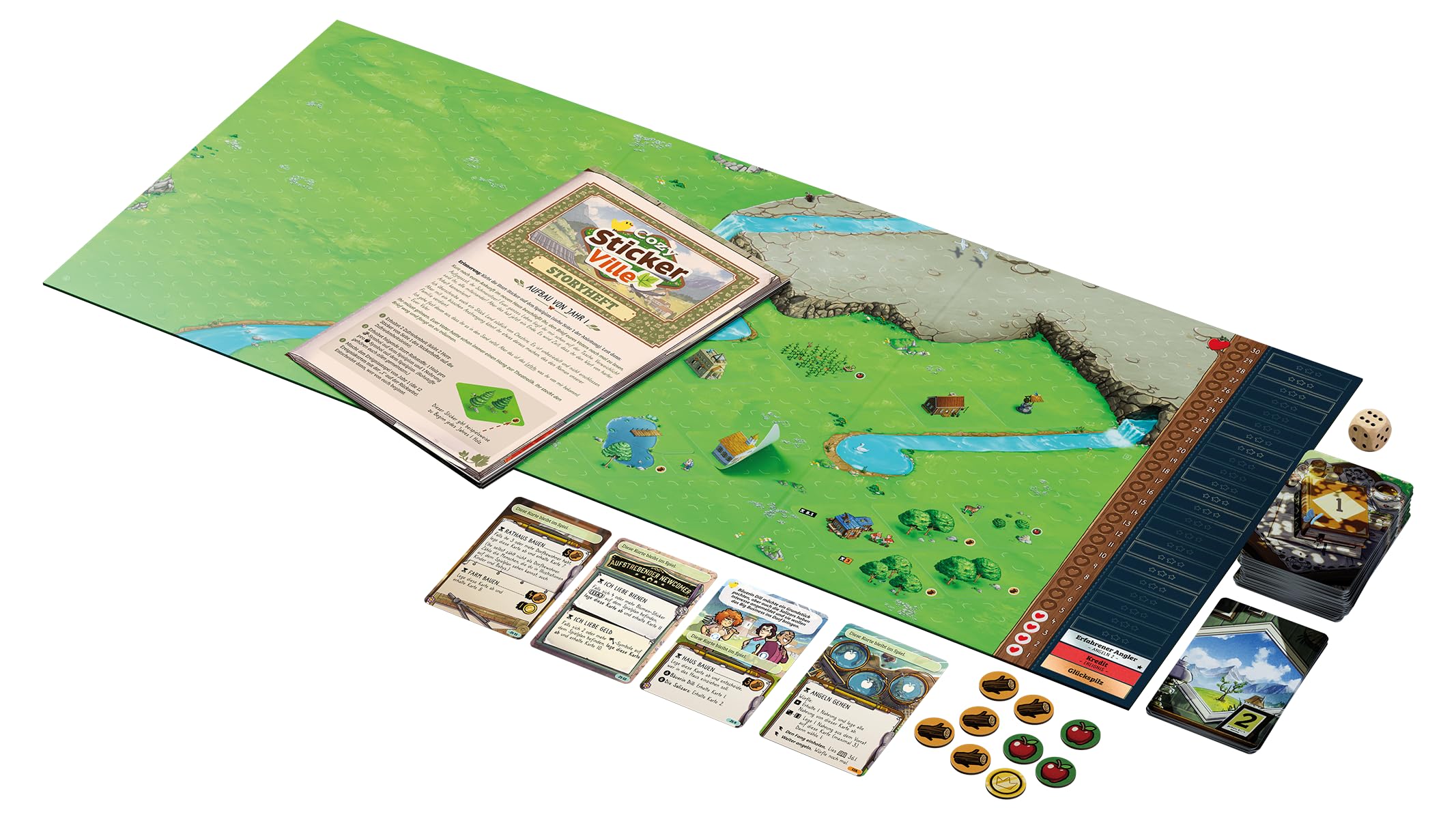asmodee-cozy-stickerville-brettspiel-deutsch-kooperativ image 5