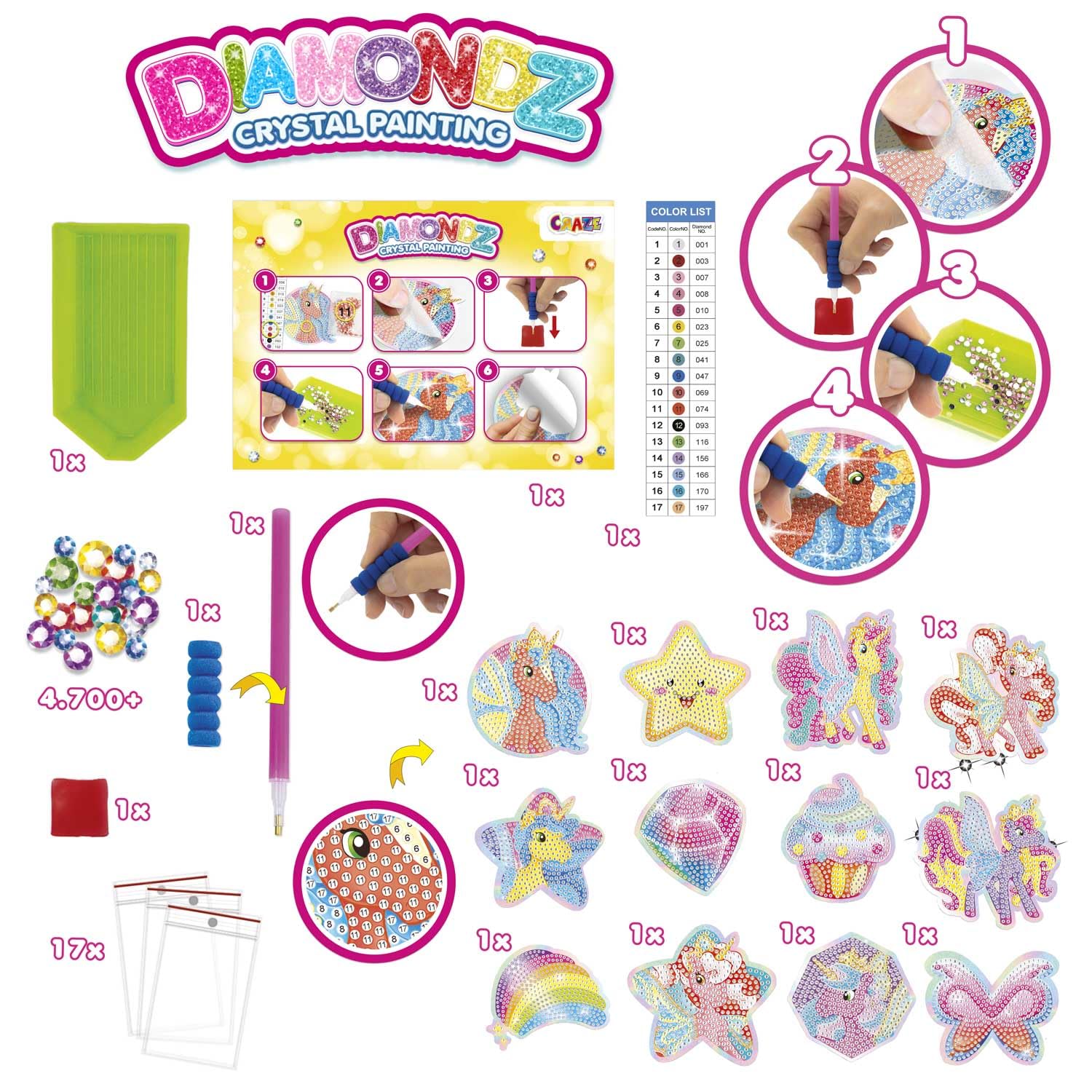 craze-diamondz-galupy-unicorn-mega-set-sticker image 5