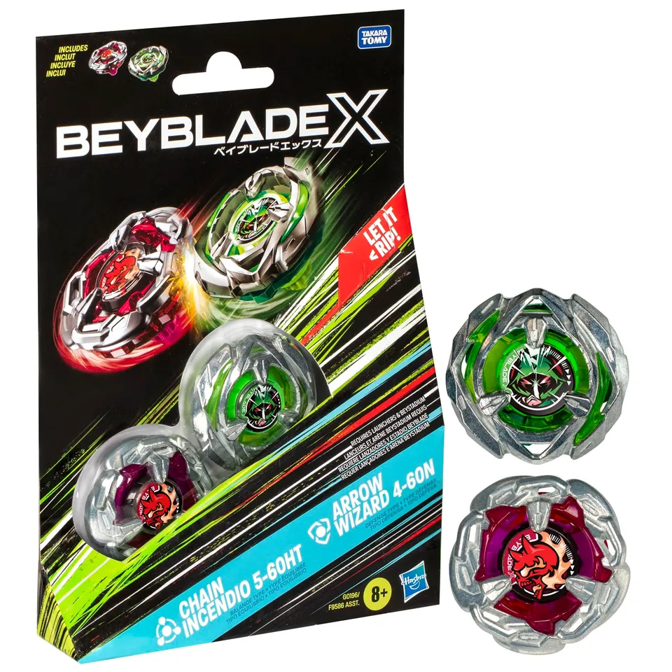 beyblade-x-chain-incendio-arrow-wizard-dual-pack-kreisel image 1