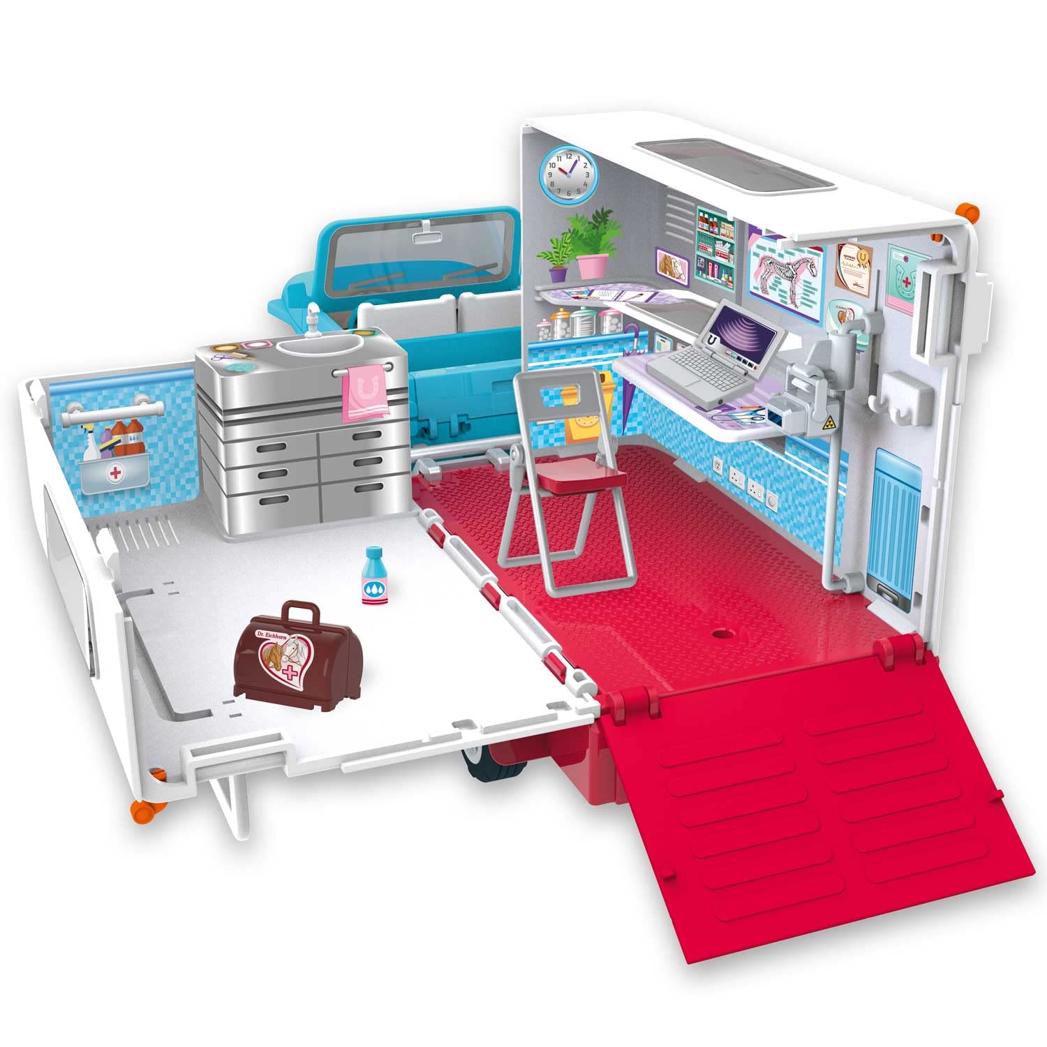 craze-galupy-bibi-tina-spielset-mobile-tierarzt-station-dr-eichhorn image 3