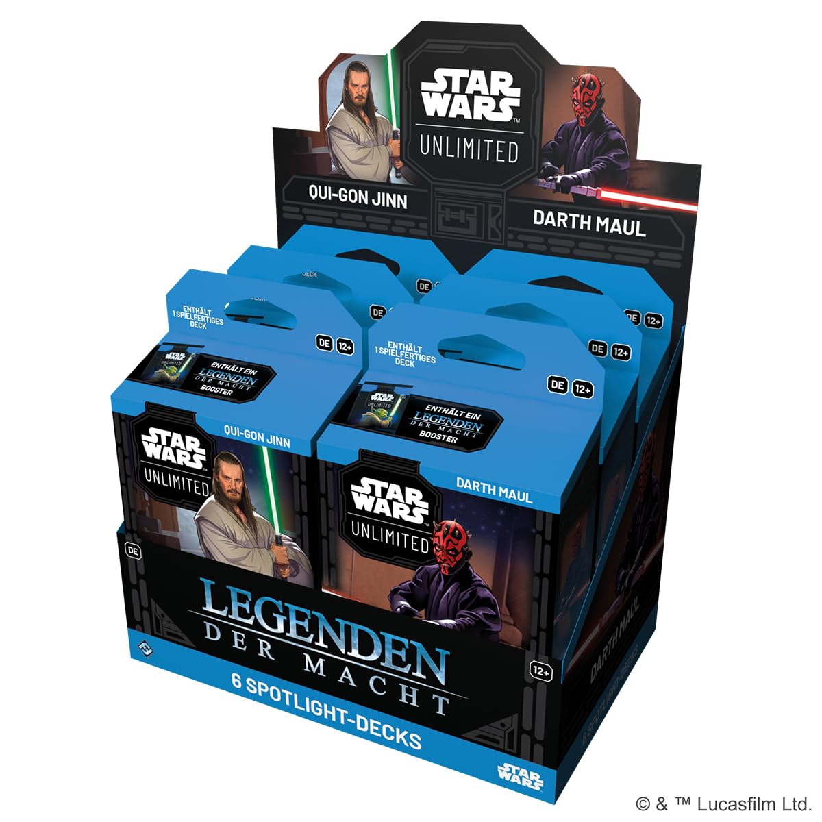 star-wars-unlimited-legenden-der-macht-spotlight-deck-kartenspiel image 1