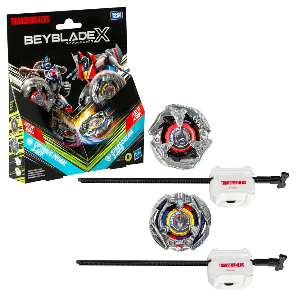 beyblade-x-optimus-primal-3-60f-vs-starscream-kreisel-multipack image 1