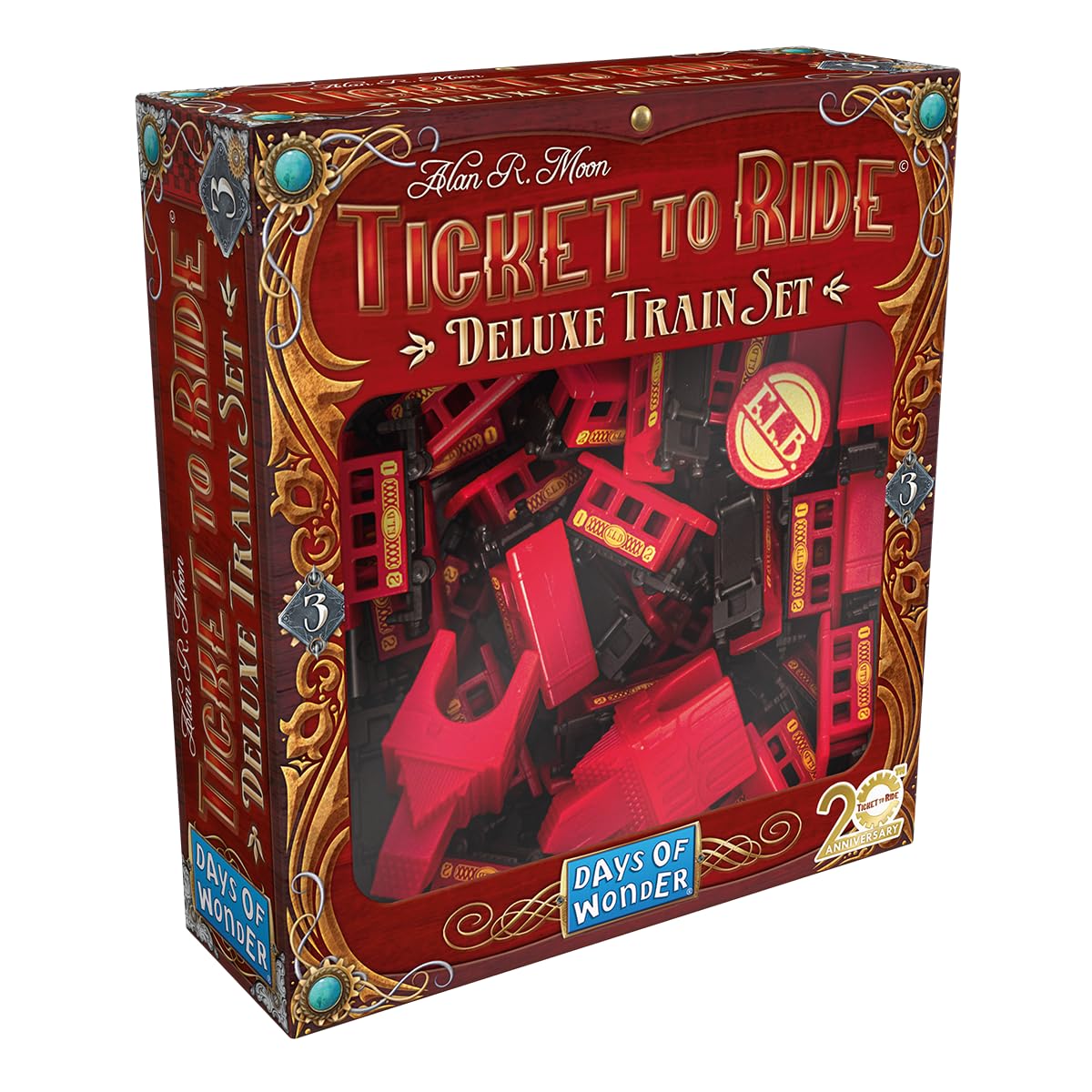 days-of-wonder-zug-um-zug-deluxe-train-sets-spielfiguren-blau image 8