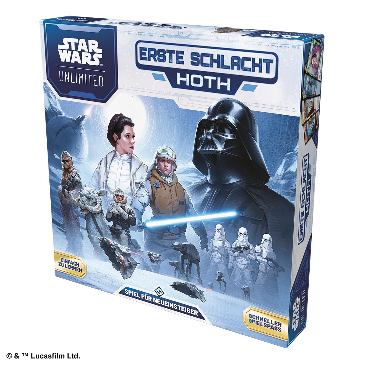 asmodee-star-wars-unlimited-erste-schlacht-hoth-kartenspiel-starter image 3
